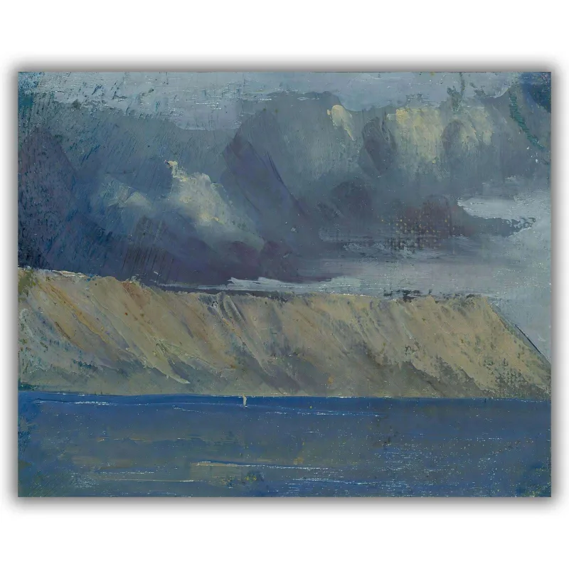 Reprodukcija „Jūros etiudas“, Mikalojus Konstantinas Čiurlionis (1905)