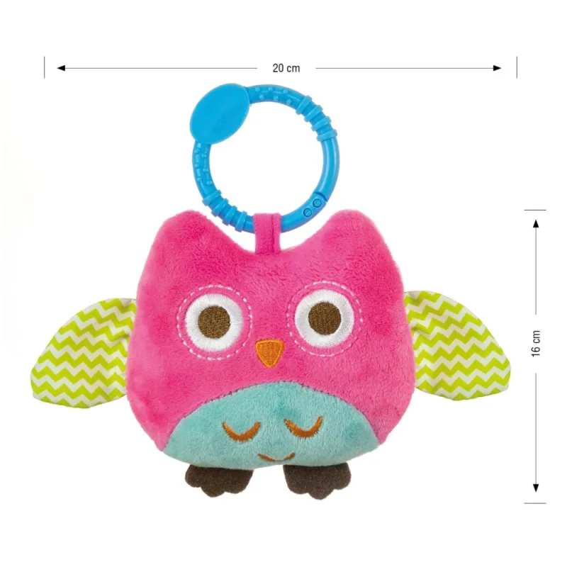 Milly Mally Pliušinis pakabinamas žaislas - Linksma pelytė - 2552 PINK · 2