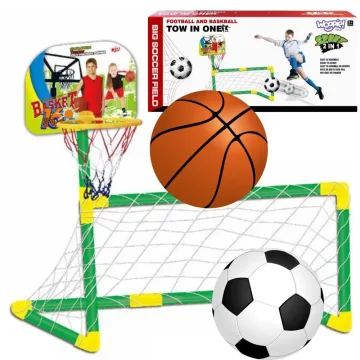 Krepšinio vartų rinkinys WOOPIE 2-in-1 + kamuoliai