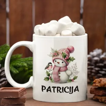 Standartinis puodelis su besmegeniu (Su jūsų norimu vardu)