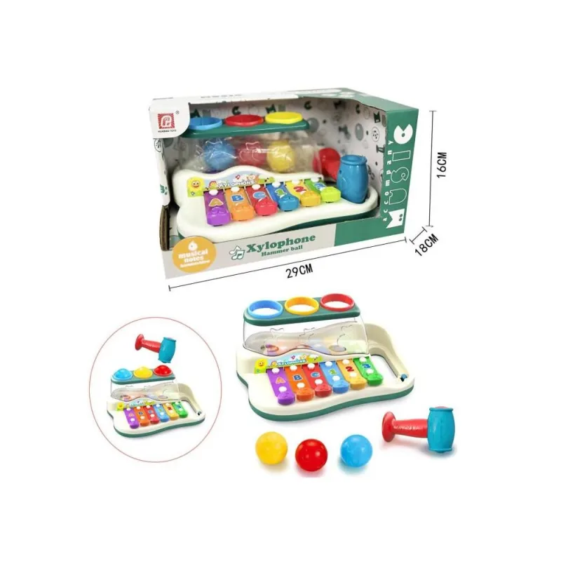 Edukacinis žaislas Cimbalai XYLOPHONE · 1