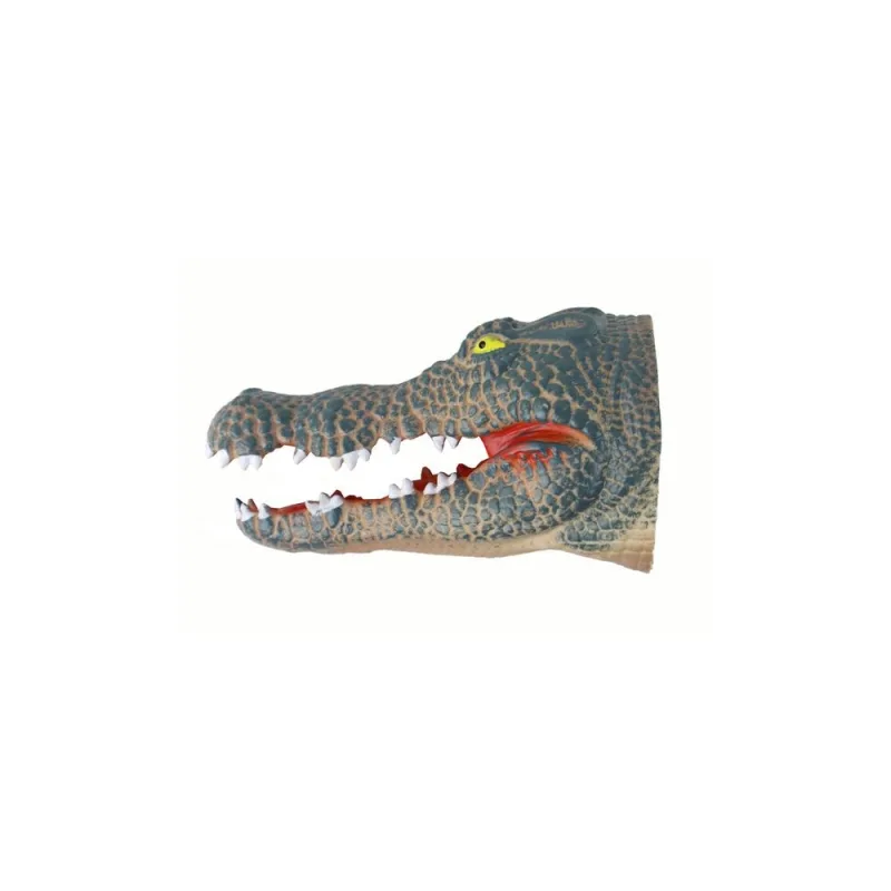 Rankinė lėlė Krokodilas Pet Grey · 3