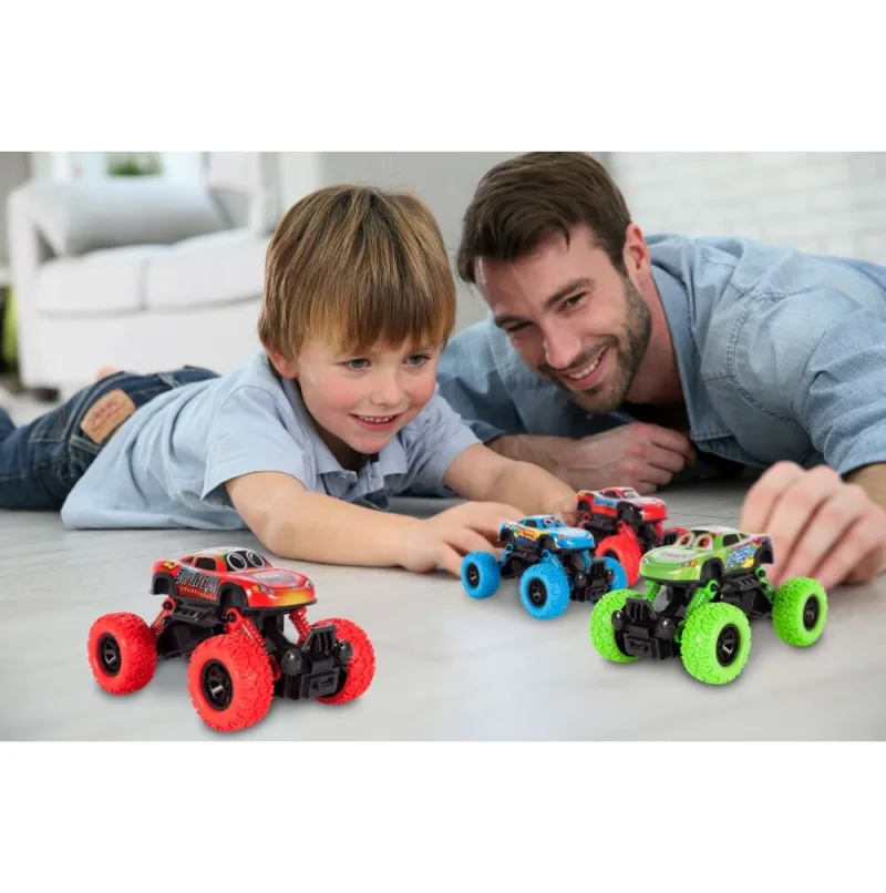 Žaislinis automobilinis džipas su monstro pavara, 1 vnt · 2