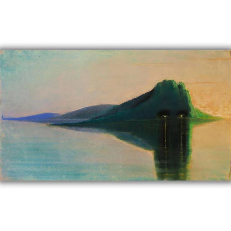 Reprodukcija „Ramybė“, Mikalojus Konstantinas Čiurlionis (1904)