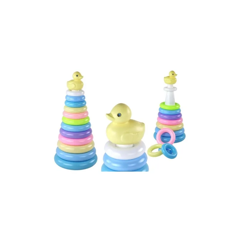 Piramidės antis Dėlionė 12 ratų 39 cm x 17,5 cm x 17,5 cm · 1
