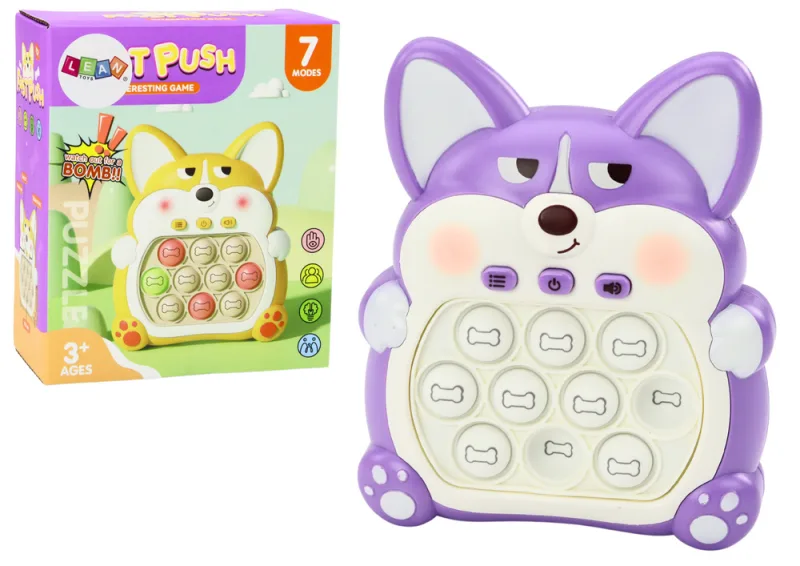 Purpurinis Pop-It lapės žaidimas 7 režimai · 1