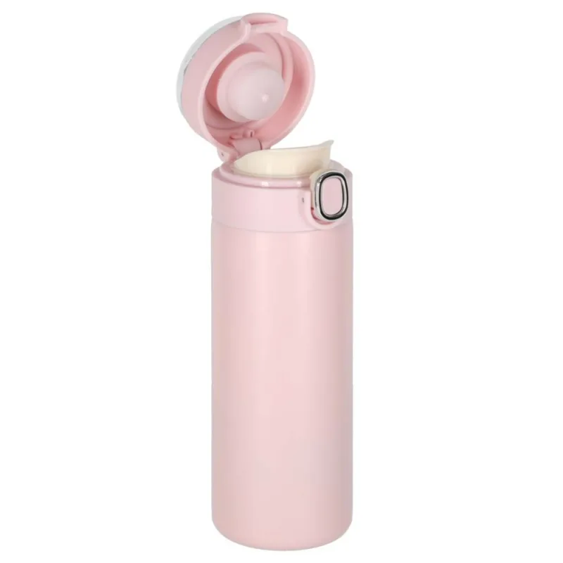 LED termo gertuvė su kandikliu 350 ml rožinės sp. · 3