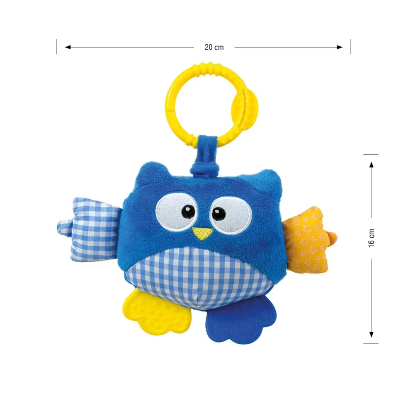Milly Mally Pliušinis pakabinamas žaislas - Gražuolė pelytė - 2881 BLUE · 2
