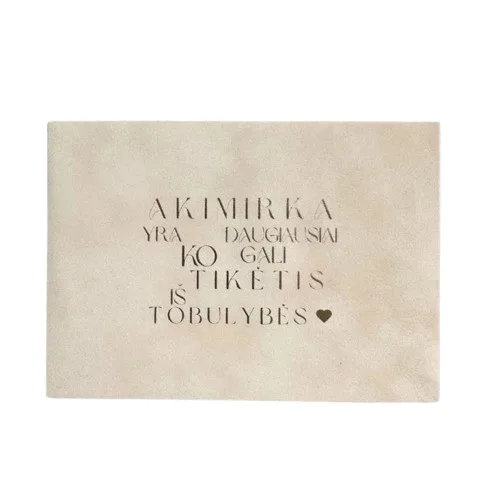 Vokelis pinigams "Akimirka" Smėlio spalvos — 11.4 x 16.2 cm