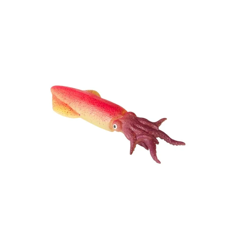 Guminis kalmaras – elastinga, realistiška jūros gyvūno figūrėlė, 14 cm · 3