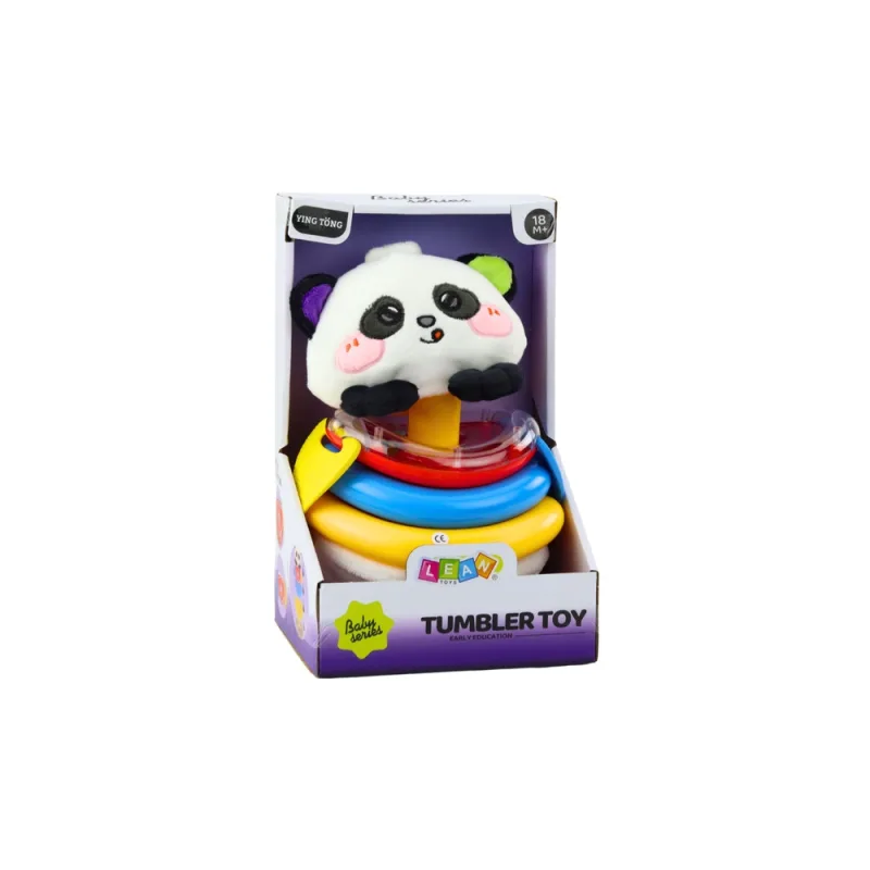 Sensorinis žaislas - panda su žiedais · 3