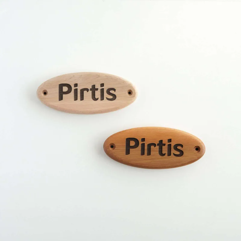 Medinė pirties lentelė „Pirtis“ · 2
