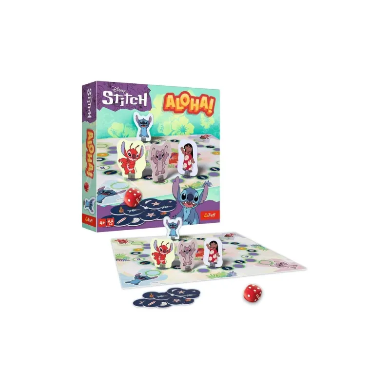Šeimos žaidimas Lilo ir Stitch Aloha! Trefl 02657 · 1