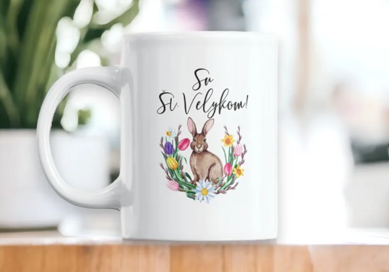 Standartinis puodelis „Su Šv.Velykom“