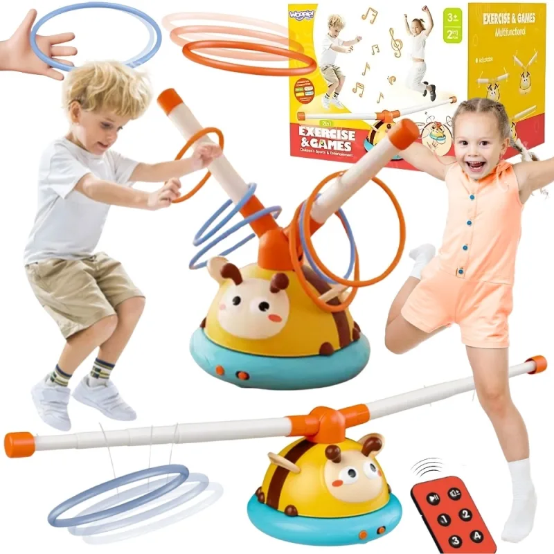 Automatinis šokinėjančių virvių žaidimas WOOPIE 2in1 · 1