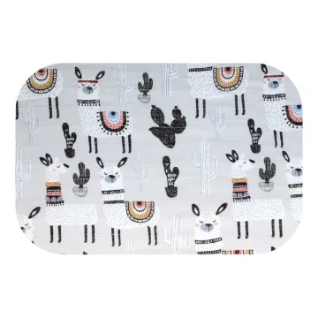 Sauskelnės - 25646 - TETRA PRINT - EGA - LUX - LAMA - GREY - dydis 70x80 cm