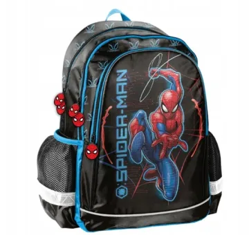 PASO Spider‑Man mokyklinė kuprinė berniukui