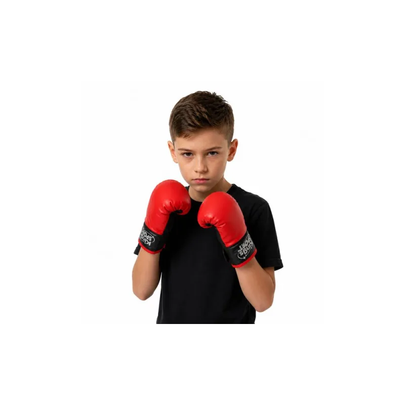 Boksavimo maišas vaikams, treniruočių rinkinys, MUAY THAI pirštinės, 40x14 cm, S · 3