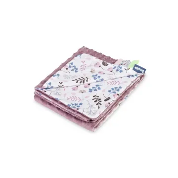 Pledukas Sensillo Minky 75x100 cm, TWIGS PINK