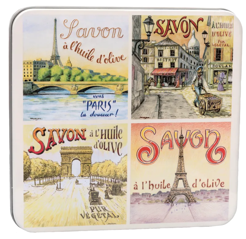 Muilas „La Savonnerie de Nyons“, 4x100g — VIEWS OF PARIS