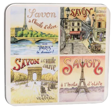 Muilas „La Savonnerie de Nyons“, 4x100g — VIEWS OF PARIS