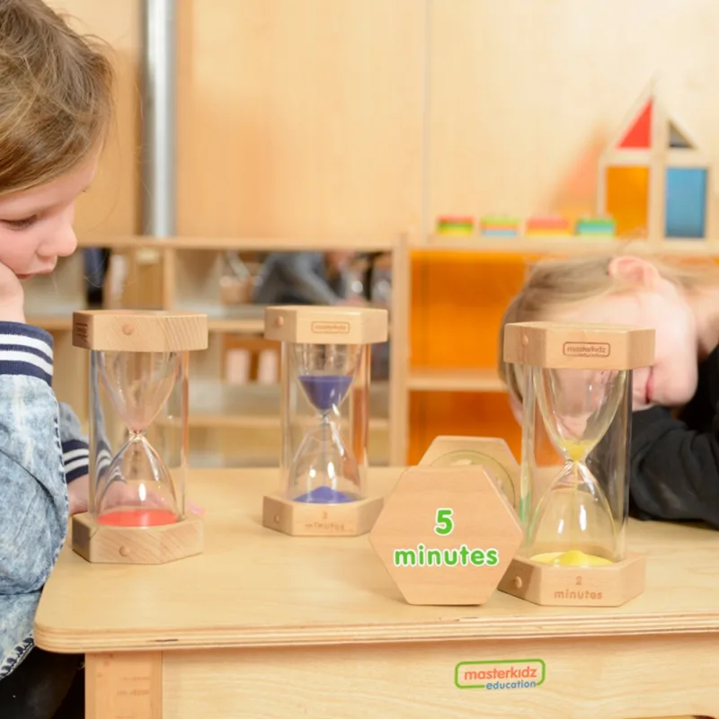 Smėlio laikrodžių rinkinys - MASTERKIDZ Mokslas apie laiką · 3