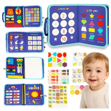 Montessori manipuliacinė lavinamoji veiklos knyga - lagaminas