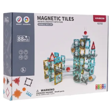 Magnetinis konstruktorius Rutulinis takelis 88el.