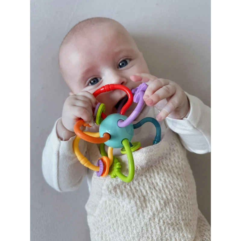 Sensorinis žaislas WOOPIE BABY SPRING PLAYER 2in1 · 2