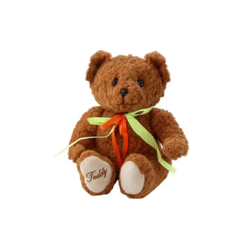 Pliušinis meškiukas Teddy 30cm, rudas