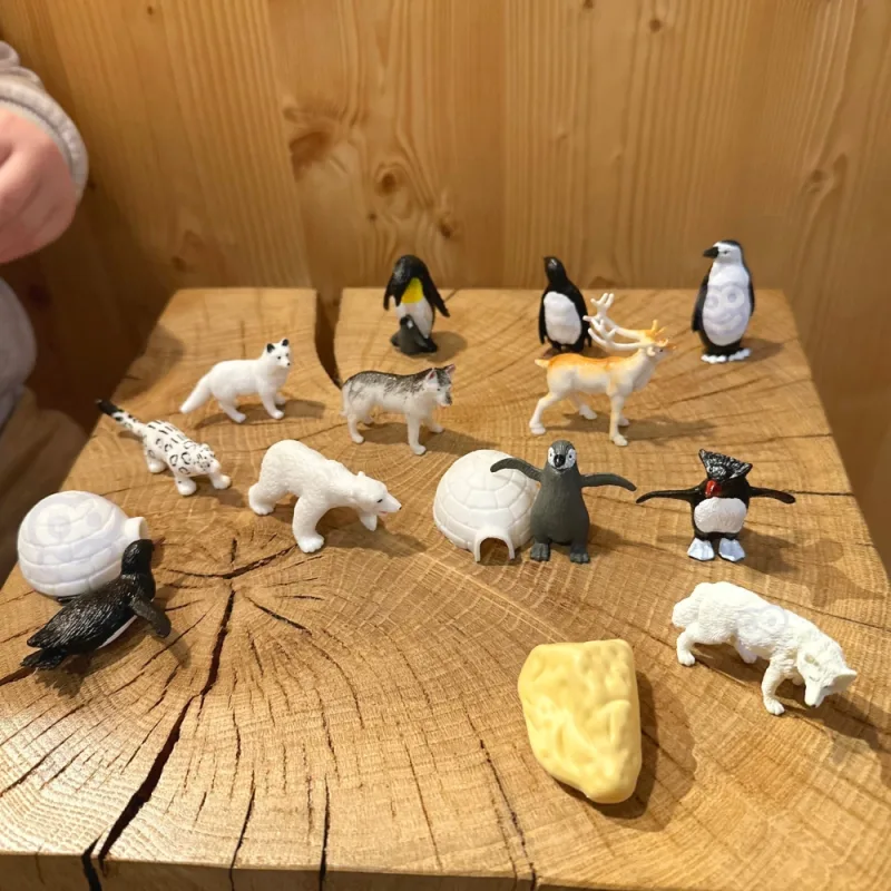 Figūrėlių rinkinys WOOPIE Arkties gyvūnai, 16 vnt · 2