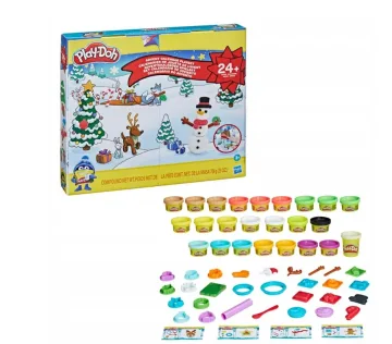 PLAY DOH advento kalendorius