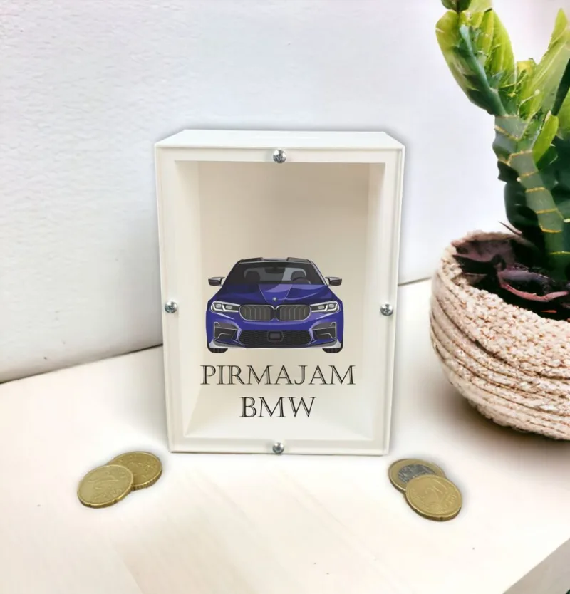 3D Taupyklė stačiakampė „Pirmajam BMW“