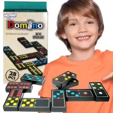 Šeimos loginis žaidimas Domino WOOPIE 28 el.
