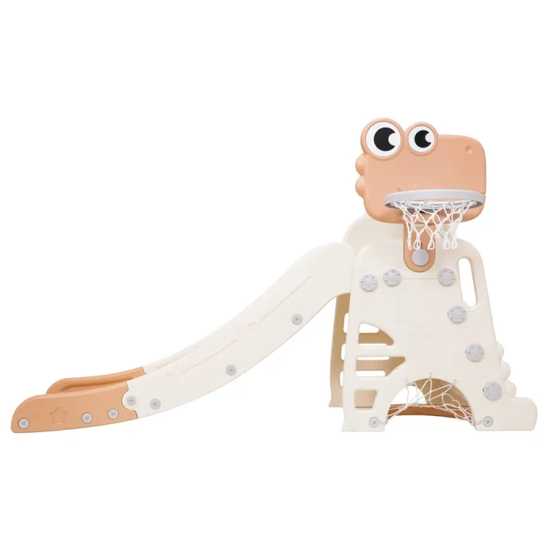 Žaidimų aišktelė Dino 3-in-1 su čiuožykla · 2
