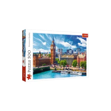 Dėlionė – 500 dalių – Saulėtas Londonas – Trefl 37329