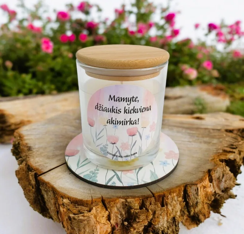 Dovanų rinkinys „Mamyte, džiaukis kiekviena akimirka“
