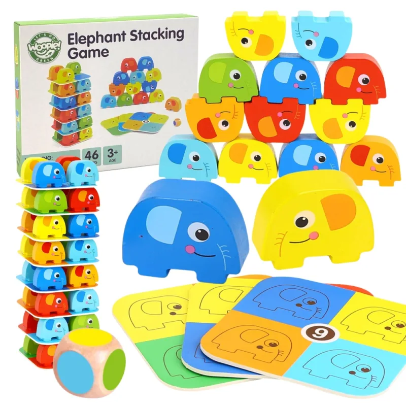 Arkadinis žaidimas WOOPIE GREEN Elephant on Elephant FSC · 1
