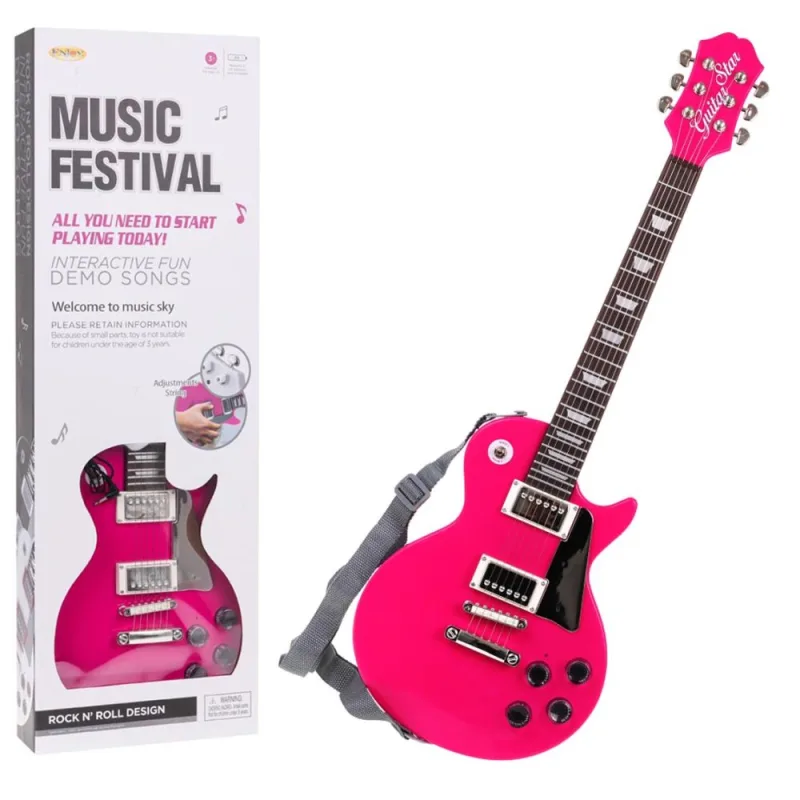 Gitara + rožinis mikrofonas rinkinys · 1