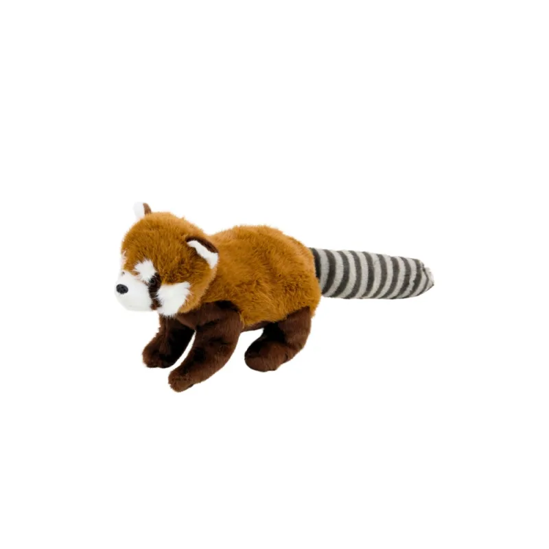 Pliušinis talismanas apkabinama Panda Raudona 45cm · 1