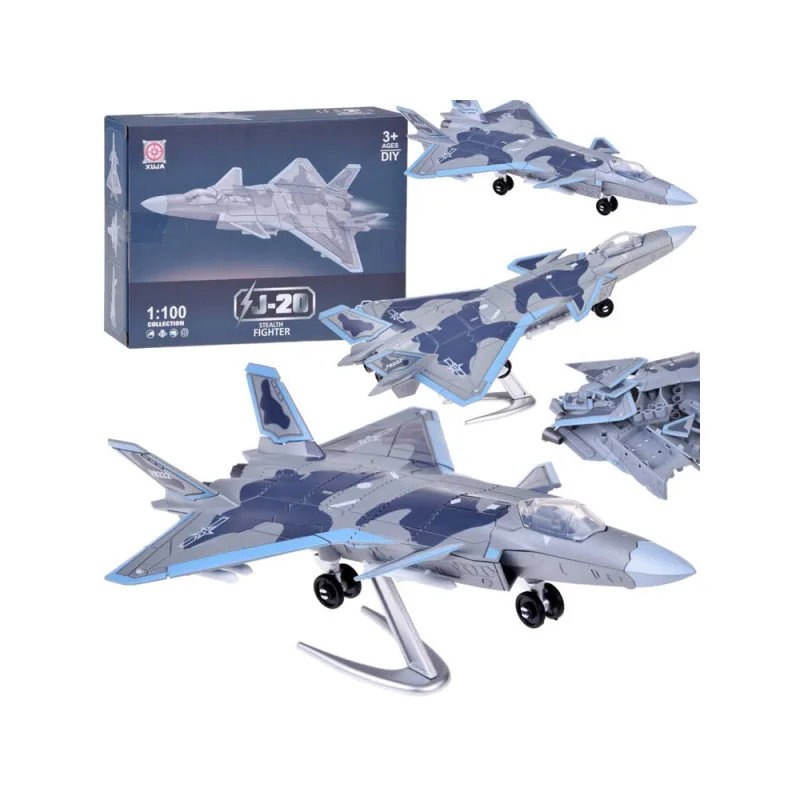 Konstruktorius J-20 kovinis lėktuvas 1:100 ZA5026 · 1