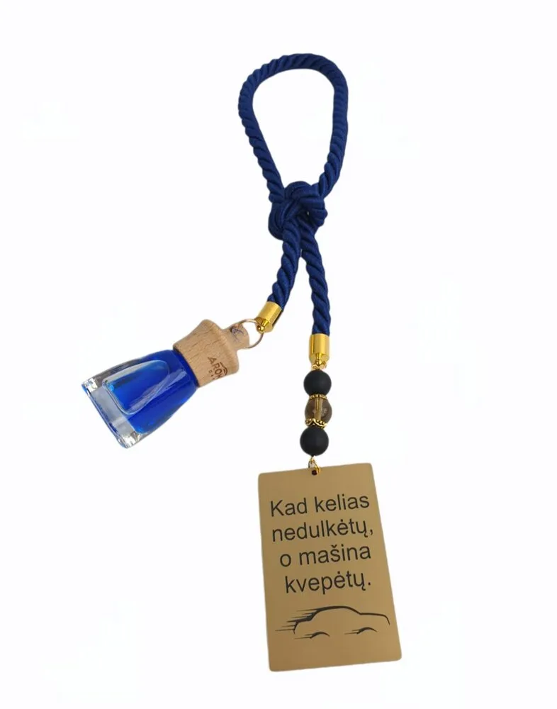 Automobilio pakabukas „Kad kelias nedulkėtų...“