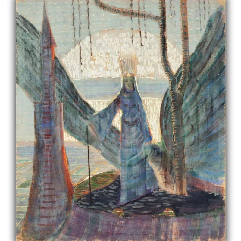 Reprodukcija „Pasaka III“, Mikalojus Konstantinas Čiurlionis (1907)