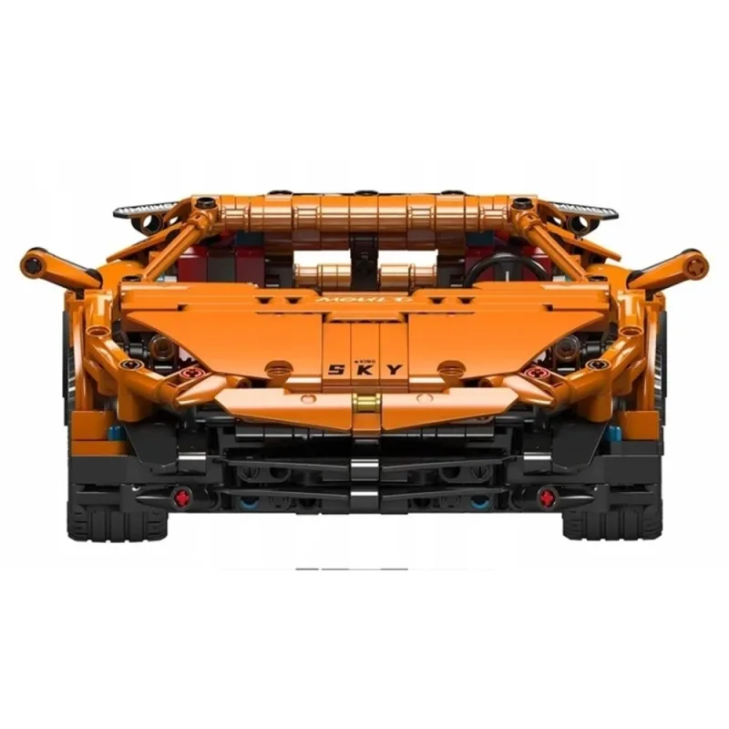 Konstruktorius Oranžinis sportinis automobilis 1620 el. · 1
