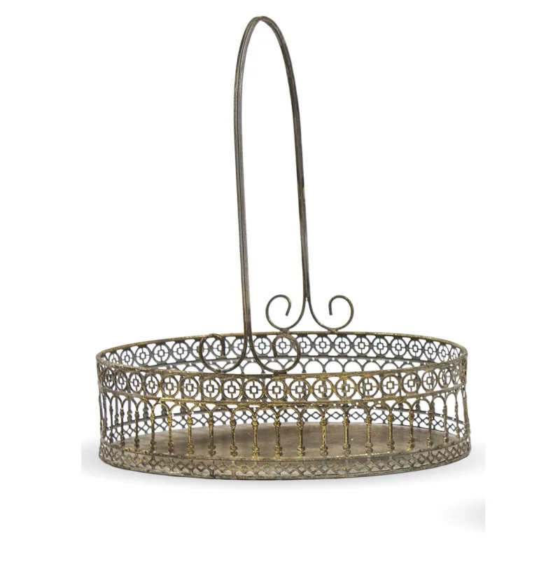 Metalinė pintinė 2 — 12,5x24x20 cm