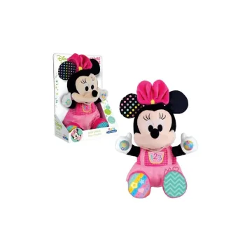 Pliušinė interaktyvi „Disney Baby“ Minnie lenkų kalba, „Clementoni“ 50130