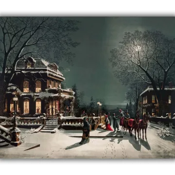 Reprodukcija „Kūčių vakaras“, Joseph Hoover & Sons Co