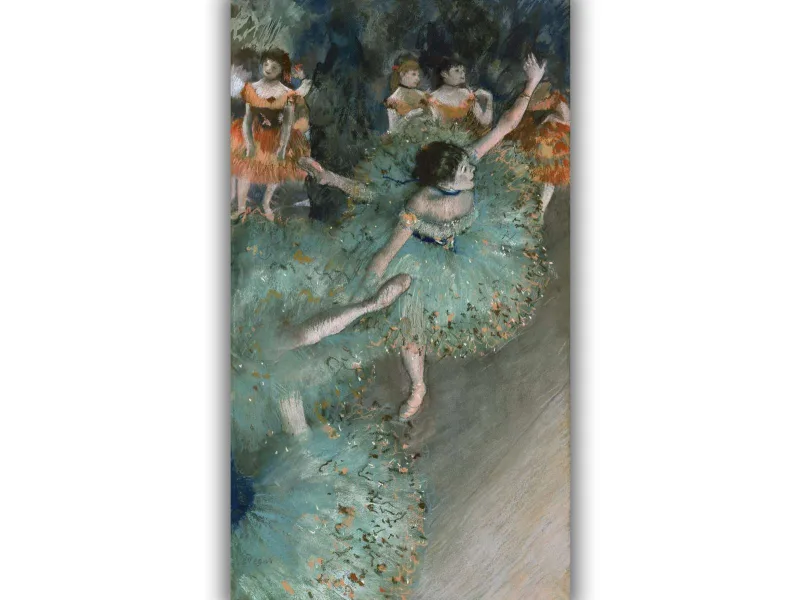 Reprodukcija „Siūbuojanti šokėja“, Edgar Degas (1879)