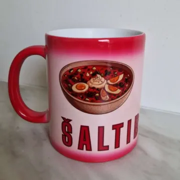 Magiškas puodelis šaltibarščiai