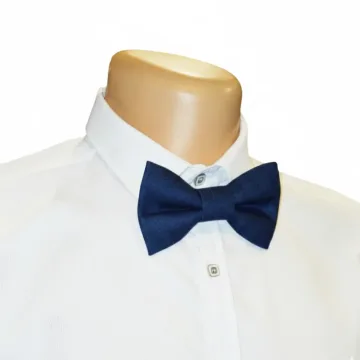 Tamsiai mėlyna džinso peteliškė „Dark Blue Denim“